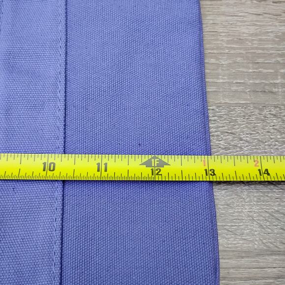 Trader Joe's New Halloween Canvas Tote Bag Purple Embroidered Logo - Picture 6 of 7